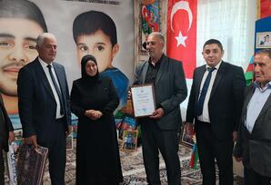 Şəhid Zahid Zairlinin atası Azad Zayirovun 65 illik yubileyi keçirildi