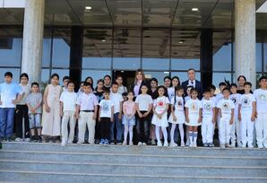 1 İyun Uşaqların Beynəlxalq Müdafiəsi Gününə həsr olunmuş tədbir keçirilib