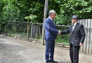 Partiya veteranı ilə görüş keçirilib - FOTOLAR