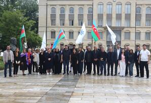 YAP Yasamal rayon təşkilatının nümayəndələri Qarabağa səfər edib - FOTOLAR