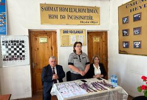 Samux rayonunda 15 İyun Milli Qurtuluş Günü münasibətilə şahmat turniri keçirilib - FOTOLAR