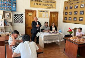 Samux rayonunda 15 İyun Milli Qurtuluş Günü münasibətilə şahmat turniri keçirilib - FOTOLAR
