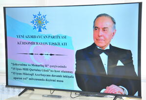 “15 iyun – Müstəqil Azərbaycanı davamlı inkişafa aparan yol”