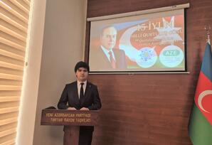 15 İyun – Milli Qurtuluş Günü münasibətilə tədbir keçirilib