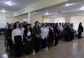 Tovuzda 15 İyun – Milli Qurtuluş Gününə həsr olunmuş növbəti tədbir keçirilib
