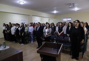 Tovuzda 15 İyun – Milli Qurtuluş Gününə həsr olunmuş növbəti tədbir keçirilib