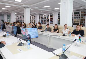 Yasamal rayonunda "Dövlətçiliyimizin sabitlik və inkişaf mərhələsi" mövzusunda lektoriya keçirilib