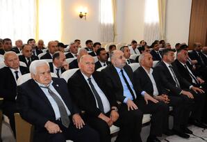 Göygöl rayonunda “Şəhərsalma və Memarlıq İli” çərçivəsində “15 İyun-Milli Qurtuluş Günü” münasibətilə konfrans keçirilib