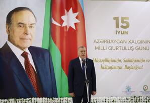 "Müstəqilliyimizin, sabitliyimizin və inkişafımızın başlanğıcı"