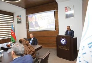 Nəsimi rayonunda Milli Qurtuluş Gününə həsr olunmuş növbəti tədbir keçirilib - ŞƏRH