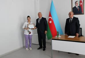 Kürdəmir rayon ərazi partiya təşkilatında səhiyyə işçiləri ilə görüş keçirilib