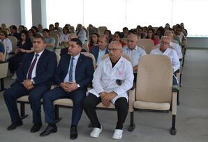 Şəmkirdə 17 iyun  - Tibb işçilərinin Peşə Günü münasibətilə tədbir keçirildi