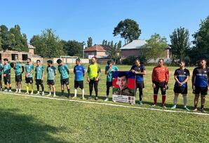 Şəhidin xatirəsinə futbol turniri keçirilib - FOTO