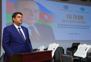 YAP Nizami rayon təşkilatı Milli Qurtuluş Gününü Naxçıvanda silsilə tədbirlərlə qeyd edib - FOTOLAR