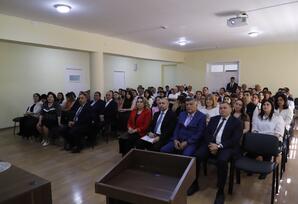 Tovuzda Tibb İşçilərinin Peşə Bayramı Günü münasibətilə tədbir keçirilib
