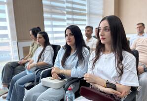 Göyçayda partiya veteranları ilə gənclərin görüşü keçirlib - FOTOLAR