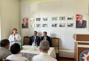 Kəlbəcərdə  Tibb İşçilərinin Peşə Bayramı Gününə həsr olunmuş tədbir keçirilib - FOTOLAR