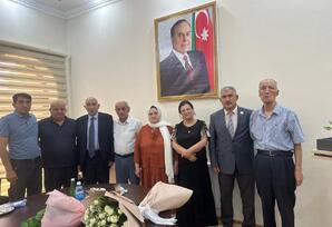 “Veteranlarımız” layihəsi çərçivəsində yubilyar partiya veteranları ilə görüş keçirilib - FOTO