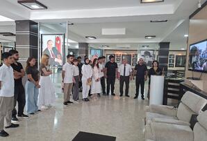 Tələbələrin Astara rayon Heydər Əliyev Mərkəzinə ekskursiyası təşkil olunub