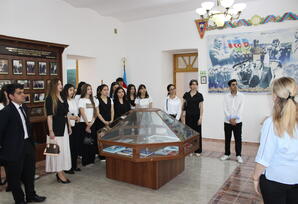 YAP Nizami rayon təşkilatının gəncləri Azərbaycan Hərb Tarixi Muzeyində olublar