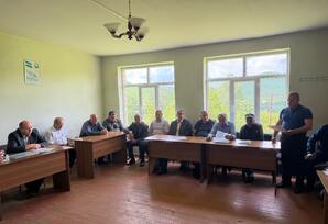 Düzrəsullu kənd ƏPT-də maarifləndirici görüş keçirildi - FOTOLAR
