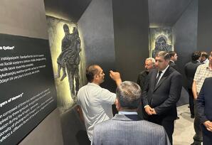YAP Kəlbəcər rayon təşkilatı Gəncə Memorial Kompleksini ziyarət edib