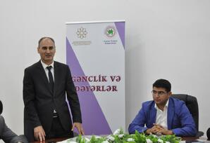 “Gənclər Mərkəzi” İctimai Birliyi “Gənclik və dəyərlər” adlı layihəsinin icra edir