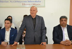 YAP Şəmkir rayon təşkilatının ərazi partiya təşkilatında yığıncaq keçirilib - FOTO