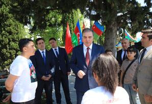 Gəncədə şəhid övladları üçün “Yay məktəbi” həyata keçirilir - FOTOLAR