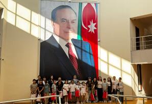 Gəncədə şəhid övladları üçün “Yay məktəbi” uğurla başa çatıb - FOTO
