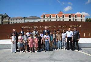 Gəncədə şəhid övladları üçün “Yay məktəbi” uğurla başa çatıb - FOTO