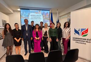 Azərbaycan gənclər təşkilatı Finlandiyada beynəlxalq tədbirdə iştirak edib - FOTOLAR
