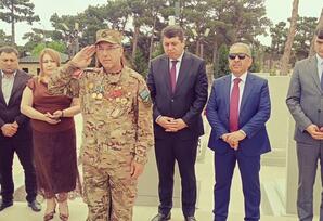 Vətən Müharibəsi Şəhidi Baxşəliyev Natiq Saleh  oğlunun doğum günündə əziz xatirəsi yad edildi