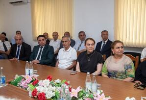 YAP Şəmkir rayon təşkilatının yeni sədri ictimaiyyətə təqdim olunub - FOTO