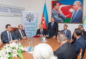 YAP Şəmkir rayon təşkilatının yeni sədri ictimaiyyətə təqdim olunub - FOTO