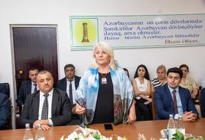 YAP Şəmkir rayon təşkilatının yeni sədri ictimaiyyətə təqdim olunub - FOTO