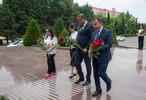YAP Şəmkir rayon təşkilatının yeni sədri ictimaiyyətə təqdim olunub - FOTO