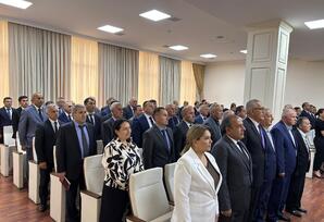 YAP Qusar rayon təşkilatının yeni sədri ictimaiyyətə təqdim olunub - ŞƏRH