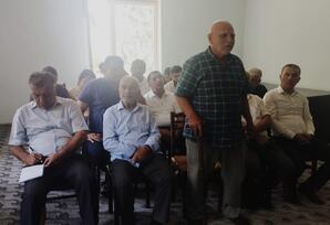 Musaküçə kəndində partiya fəalları ilə görüş keçirib - FOTOLAR