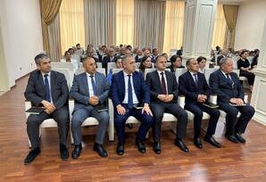 YAP Qusar rayon təşkilatının yeni təyin olunmuş sədri ictimaiyyətə təqdim edilib - FOTOLAR