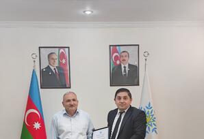YAP Yardımlı rayon təşkilatında partiya fəalının 65 illik yubileyi qeyd olundu - FOTO