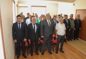 YAP Sədərək rayon təşkilatının yeni təyin olunmuş sədri Vüsalə Əliyeva ictimaiyyətə təqdim edilib