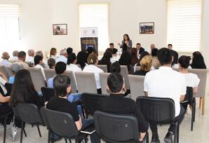“XXI Əsrin Qadınları” İctimai Birliyinin layihəsinin yekun tədbiri Ağsuda keçirilib -FOTO