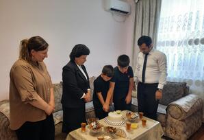 Kəngərlidə şəhid ailəsi ziyarət olunub - FOTO