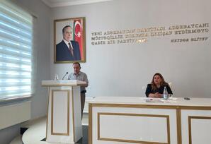 YAP Quba rayon təşkilatında hesabat yığıncağı keçirilib