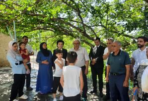 Yubilyarın evində görüş keçirildi - FOTO