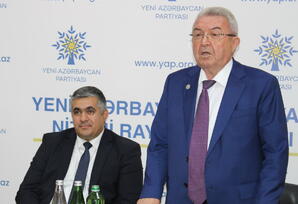 Nizami rayonunda “Zəfər yürüşünün başlandığı gün” mövzusunda görüşlər keçirilib - FOTOLAR