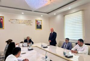 Şəhid anası Bağıyeva Simuzər Əli  qızının 55 illik yubileyi  münasibətilə görüş keçirilib - FOTO