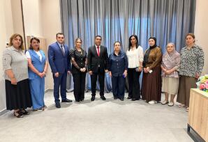 Naxçıvanda ilk "Fermer" İstehsal-İstehlak Qadın Kooperativinin təqdimatı keçirildi - FOTOLAR