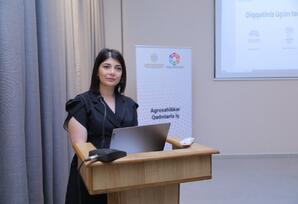 Naxçıvanda ilk "Fermer" İstehsal-İstehlak Qadın Kooperativinin təqdimatı keçirildi - FOTOLAR